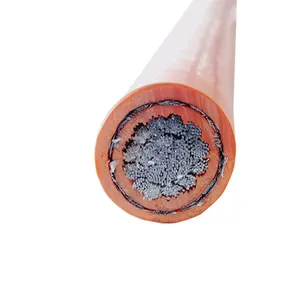 SYEVP-0-120 Bare Copper Conductor 120mm2 Flexible Orange New Energy EV Shielded Copper Insulation Cable