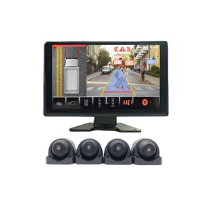 Système <span class=keywords><strong>de</strong></span> surveillance <span class=keywords><strong>de</strong></span> caméra <span class=keywords><strong>de</strong></span> camion à 360 degrés 10.1 carplay FHD 3D panoramique AVM DVR - Product Image 1