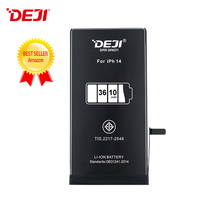 Batterie de remplacement en polymère DEJI pour iPhone 14, batterie de téléphone portable de haute qualité