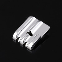 Tuyauterie Machine À Coudre Pied Presseur-Adapte Tous Faible Shank Snap-On pour Chanteur, Frère, Babylock, Euro-Pro, Janome, Blanc