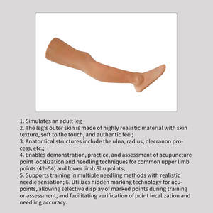 डार्हमी पेशेवर एक्यूपंक्चर लेग प्रशिक्षण मॉडल टीसेमी शिक्षा के लिए मानव अभ्यास लेग एक्यूपॉइंट मॉडल - Product Image 3
