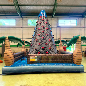 Vente directe d'usine, mur d'escalade gonflable <span class=keywords><strong>de</strong></span> bonne qualité, montagne d'escalade gonflable avec corde pour une utilisation en extérieur et en intérieur - Product Image 3