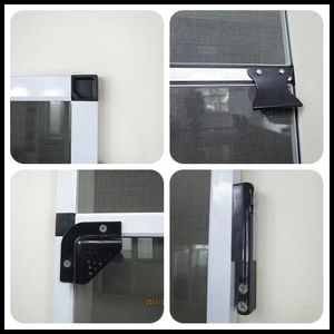 <span class=keywords><strong>Kit</strong></span> de porte <span class=keywords><strong>moustiquaire</strong></span> réglable à <span class=keywords><strong>cadre</strong></span> en aluminium Durable de haute qualité avec panneau de maille de Ventilation à montage sur charnière - Product Image 6