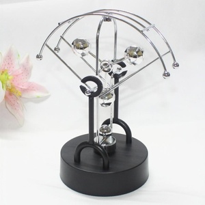 Instrumento de Movimiento Perpetuo, Adorno Creativo de Caos, Levitación Magnética, Bola Oscilante Electromagnética Newtoniana Moderna y Minimalista - Product Image 4