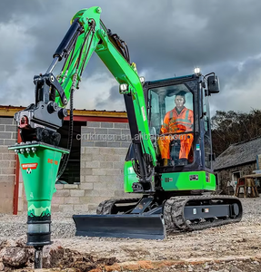 Excavadora Eléctrica de 2 Toneladas 9018FE, Potente Accionamiento Eléctrico de 17 kW de Potencia Neta, Mini Excavadora con Funcionamiento Silencioso - Product Image 3