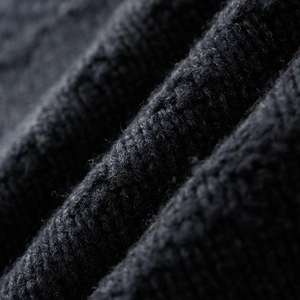 Personalizado 100% lã essencial malha colete feminino em torno do pescoço Jacquard computadorizado malha tops para o início do outono estilo casual - Product Image 5