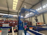 Máquina de Soldadura Robótica de Doble Estación de Alta Eficiencia HAOYU para Remolques o Cajas de Autocaravanas
