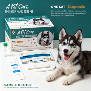 Kit de Prueba Rápida de Antígeno del Parvovirus Canino CPV para Perros, Tarjeta de Prueba de Diagnóstico Veterinario, Muestra Gratuita, Alta Sensibilidad para Uso Doméstico/Clínico - Product Image 3