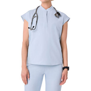 YHHONG özel <span class=keywords><strong>Logo</strong></span> tıbbi kıyafet scwomen üniforma setleri kadınlar için toptan satıcı lüks cerrahi tıbbi scwomen - Product Image 2