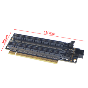 <span class=keywords><strong>Pci</strong></span>-E 4.0 X16 1 Để 2 Mở Rộng Thẻ Gen4 Chia Thẻ Pcie-Phân Chia 16X Để X8X8 Khoảng Cách Khe Cắm CPU 4P/<span class=keywords><strong>SATA</strong></span> Cung Cấp Điện Cổng - Product Image 4