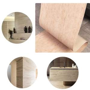 Tuiles en pierre flexible en argile modifiée de travertin de couleur 3D en pierre bleue romaine <span class=keywords><strong>pour</strong></span> les murs et les plafonds multi-surfaces - Product Image 6