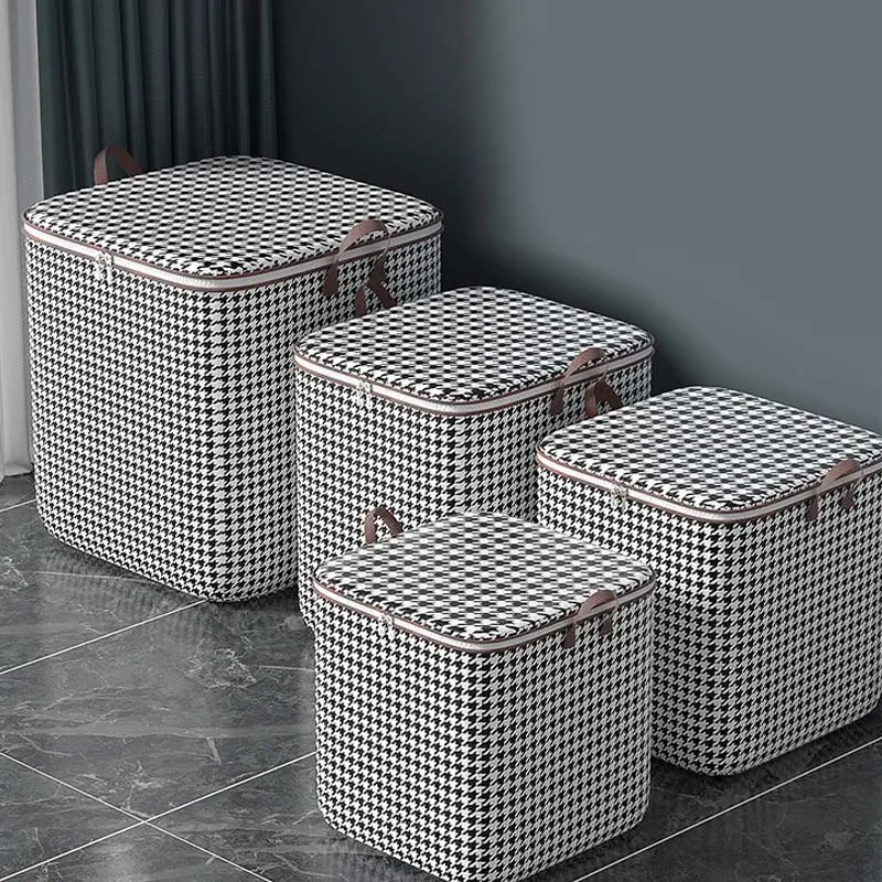 Hot-Sale 80L/100L/140L/180L Sac de rangement en tissu de grande capacité, couette de chambre à coucher, boîte de rangement pour vêtements