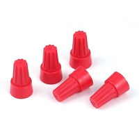 SP6 500 pièces rouge 18-10AWG vis rapide bout à bout épissure fil fermé terminaux de câble à bout torsadé connecteurs de fil