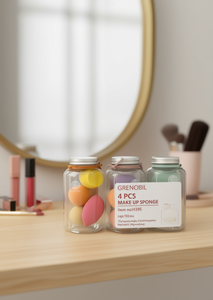 Grenobil Makeup Sponge Set 4 Pcs Washable Beauty Tool For Face Application - Product Image 2