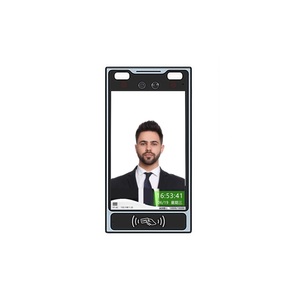 壁に取り付けられた自動生体認証フェイス & 指紋認識アクセス制御ターミナル非接触運動検出 - Product Image 1