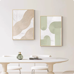 Stile nordico semplice lusso astratto geometrico da parete arte decorazione per la casa <span class=keywords><strong>su</strong></span> <span class=keywords><strong>tela</strong></span> <span class=keywords><strong>con</strong></span> <span class=keywords><strong>cornice</strong></span> digitale stampata facile da montare - Product Image 4