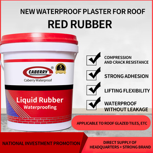 Revestimiento de Goma de Alta Elasticidad Impermeable y Reparador de Fugas para Impermeabilización Integrada a Base de Cemento de Paredes Exteriores y Techos. - Product Image 3