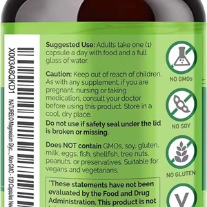 Cápsulas de Glicinato de Magnesio Quelado OEM, Suplemento Nutricional para la Salud - Product Image 2