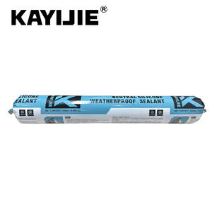 KAYIJIE Mastic silicone personnalisable sans décoloration, mastic transparent adapté aux grands murs-rideaux en verre - Product Image 1