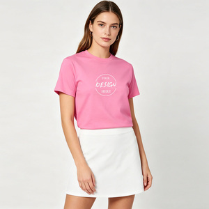 <b>High</b> Quality Private Label Crew Neck Short Sleeve Machine Washable Unisex T Shirt - Product Image 5