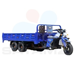 Motocyclette 9 roues 300cc robuste avec double essieu motric <span class=keywords><strong>et</strong></span> amortisseurs hydrauliques pour ville, campagne <span class=keywords><strong>et</strong></span> port - Product Image 4