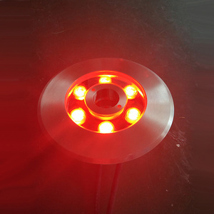 Projecteurs <span class=keywords><strong>LED</strong></span> RGB submersibles DMX512 pour fontaines, en acier inoxydable, étanches IP68, haute puissance, puce Epistar, 10-120W, pour extérieur XYH - Product Image 4