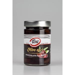 Kalamon Tissi 327 ml X 12 Pcs-Preserved <b>Pitted</b> Black Olives Brine Preservation with Vinegar Preserved Vegetables Made in Greece - Product Image 1