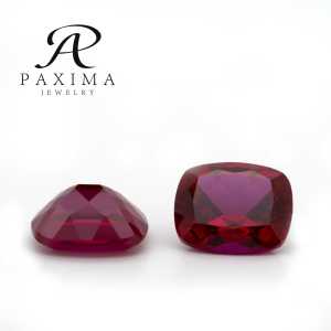 Paxima đồ trang sức Nhà Máy Giá 8 ~ 10mm lớn đệm cắt Pigeon máu đỏ phòng thí nghiệm-phát triển <span class=keywords><strong>Ruby</strong></span> - Product Image 2