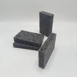 Thân Thiện Với Môi Hộ Gia Đình Món Ăn Miếng Bọt Biển Phân Hủy Sinh Học Gỗ Bột Giấy Bông Miếng Bọt Biển Cho Nhà Bếp Làm Sạch Cellulose Miếng Bọt Biển - Product Image 1