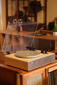 Hifi Stereo Cổ Điển Gỗ Vinyl Ghi Máy Nghe Nhạc Retro Máy Ghi Âm Với <span class=keywords><strong>3.5Mm</strong></span> Và Đầu Ra USB Âm Nhạc Adapter Đối Với Trang Chủ PC Sử Dụng - Product Image 3