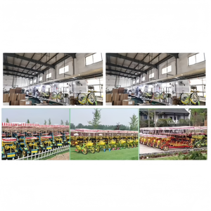 Cuatriciclo de Cuatro Plazas <span class=keywords><strong>Ligero</strong></span>, Estable y Duradero de Primera Calidad para Parques de Atracciones y Viajes de Entretenimiento Familiar - Product Image 5