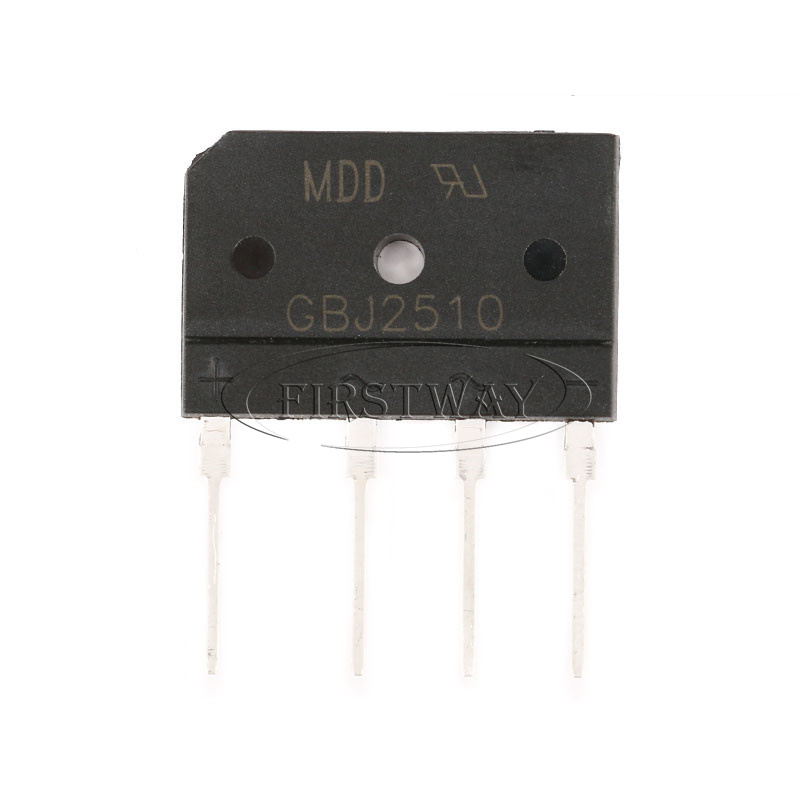 Мостовой выпрямитель GBJ2510 GBJ 25A 1000 В, кремниевый мостовой выпрямитель