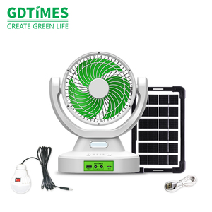 Nhà máy trực tiếp 7 inch quạt năng lượng mặt trời với pin lithium AC/DC đèn nóng bán cho hộ gia đình sử dụng bảng trong thương mại nước ngoài - Product Image 6