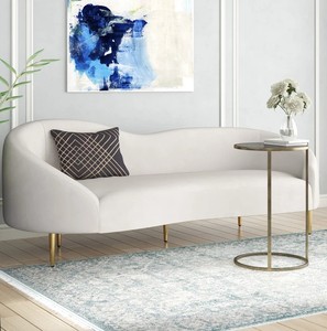 Divani Modulari per Soggiorno Stile Nordico Moderno in Acciaio Inossidabile e Velluto Divani <span class=keywords><strong>a</strong></span> <span class=keywords><strong>2</strong></span> <span class=keywords><strong>Posti</strong></span> di Buona Qualità Divani Curvi - Product Image 1