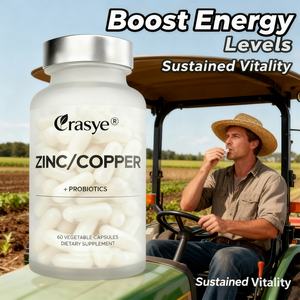 EUR US obral besar OEM/ODM <span class=keywords><strong>Zinc</strong></span> & kapsul tembaga seng alami & suplemen tembaga untuk dewasa meningkatkan energi & kesehatan sendi - Product Image 6