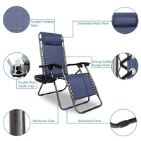 Nouveautés : Chaise pliante d'extérieur multifonctionnelle en acier inoxydable, réglable et confortable, pour la plage, facile à ouvrir