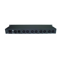 Contrôleur professionnel d'éclairage à led, amplificateur de signal DMX 8 voies, 2 pièces