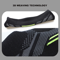 Automne hiver chaud garder Sport puissance Joint soutien garde respirant tricoté coude genou cheville orthèse Compression manchon paire