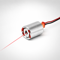 Nouvelle lumière laser ciel étoilé rouge 660nm 100mW, module personnalisable pour fête de jardin, scène, DJ, lampe de table, décoration 2.1-2.2V