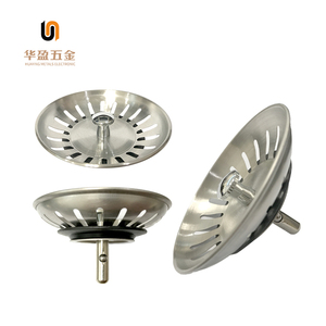 114mm Stainless Steel <strong>Sink</strong> <strong>Plug</strong> Drain Stopper Commercial Kitchen <strong>Sink</strong> Basket Strainer <strong>Replacement</strong> - Product Image 3