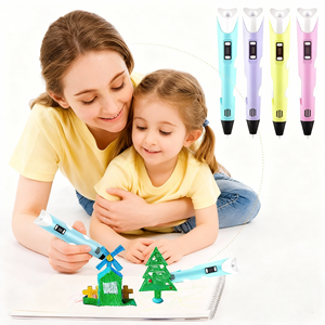 Nuovo Modello a Basso Prezzo, Penna Stampante 3D Automatica per <span class=keywords><strong>Disegno</strong></span> e Pittura per Bambini con Cavo Type-C - Product Image 4