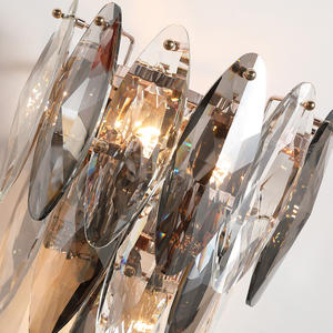 Applique murale design nordique chambre chevet allée couloir applique murale décorative en cristal pour chambre ou salon - Product Image 3