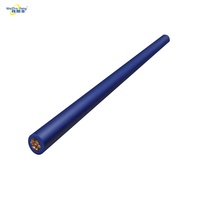 Kabel Listrik Tegangan Tinggi Berkualitas Tinggi Berisolasi PVC Merah 2 Inti untuk Pasokan Daya Listrik dan Pagar, dengan Untaian Tembaga Murni