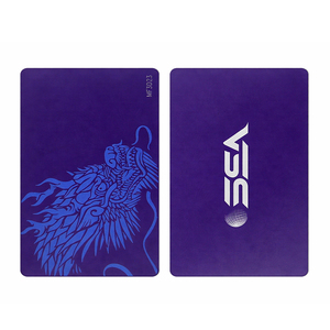 Carte RFID en métal à noyau métallique pré-imprimée CMYK 2 faces avec incrustation en acier inoxydable Mifare Desfire EV3 8K - Product Image 1