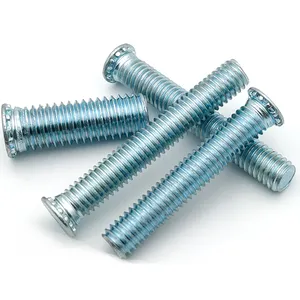 DIN 32501(-1) mavi beyaz çinko self-clinching cıvata kaynak çıtçıt kondansatör deşarj kaynak Self-Clinching Studs