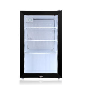 Congeladores y Refrigeradores con Pantalla de 75L, Pequeña Barra de Hielo Refrigerada, Vitrina Congeladora Pequeña, Gabinete para Conservación de Bebidas Frescas - Product Image 2