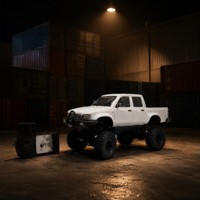 Camionnette RC en métal 4x4 télécommandée, style vintage, pour la route, vente en gros, jouet, OEM ODM, certifié EN71 CE, pour adultes, avec chargeur
