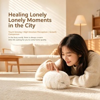 Robot de Peluche con IA para Crianza y Compañía, Alta Percepción Emocional, Ojo Biónico, Respuesta Táctil, Seguro para Bebés, Antiestático, Regalo