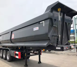 Camion benne à 4 essieux de type U pour le transport de charbon, sable et pierre, avec cylindre hydraulique de 40 m³ - Product Image 1