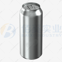Canette en aluminium vide recyclable standard ou personnalisée de 250 ml, 330 ml, 500 ml pour l'emballage de boissons avec service OEM ODM